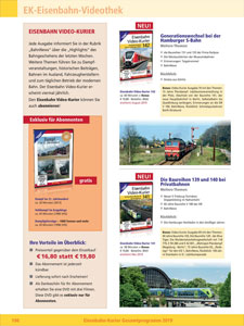 Eisenbahnkurier Gesamtprogramm