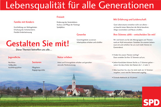 Gemeinderatswahl 2014 SPD